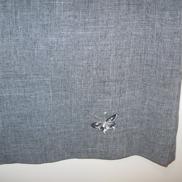 Adrian Karen Gray Spaghetti Strap Dress - Picture 4 of 8